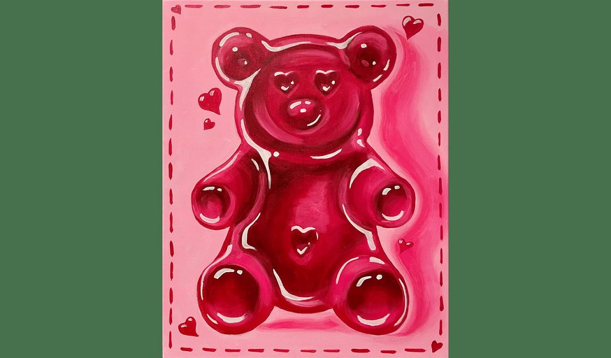 Bear-y in Love - Paint and Sip in Tyler | Classpop!™