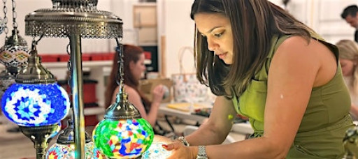 Mosaic Art Classes Jacksonville : Turkish Lamp Making Workshop