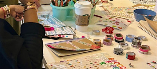 Junk Journaling craft workshop in Montgomery County, Md.