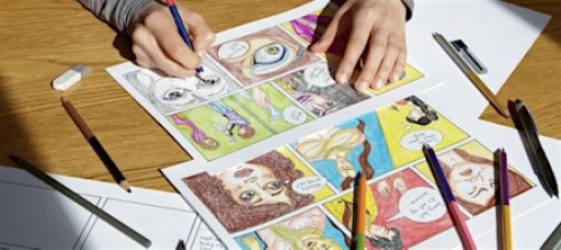 Junior Museum Courses: Comic & Cartoon Workshop (Ages 7-8)