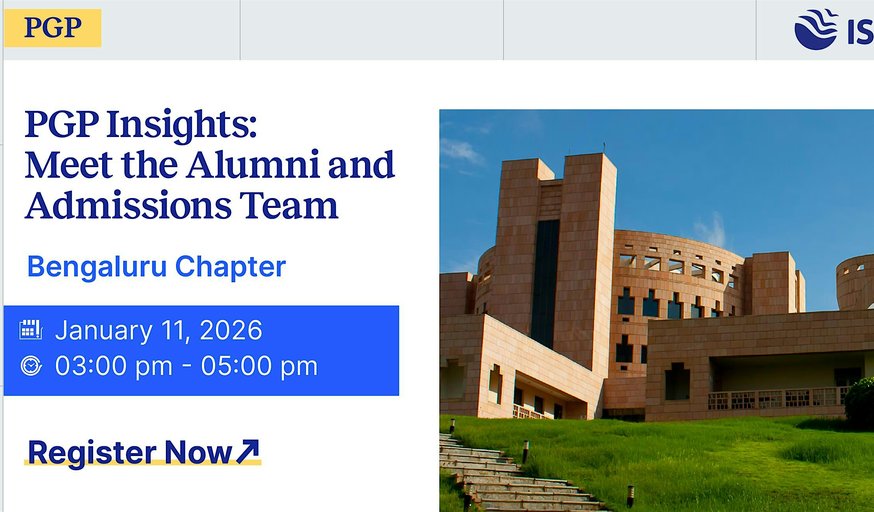 PGP Insights: Meet the Alumni and Admissions Team at Bengaluru