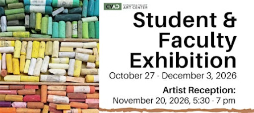 Artist Reception: Student & Faculty Exhibition
