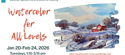 Watercolor for All Levels by Raj KC