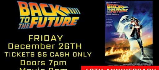 BACK TO THE FUTURE FILM SCEENING 40TH ANNIVERSARY