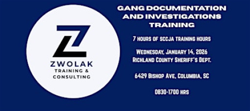 Gang Documentation and Investigations Training