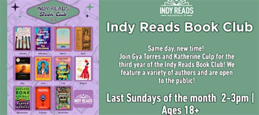 The Indy Reads Book Club