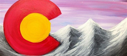 Colorful Colorado Sunset Friday Feb. 27th 6:30 pm $40