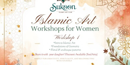 Ladies Islamic Art Workshop