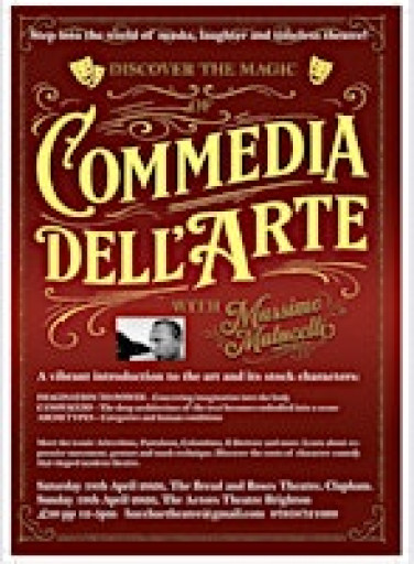 Introduction to Commedia Dell'arte one day workshop for Actors - Clapham