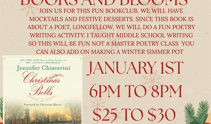 Books and Blooms- poetry