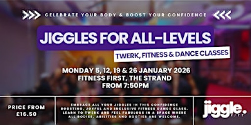 All-Level Jiggles: January Twerk Dance & Fitness Classes in London