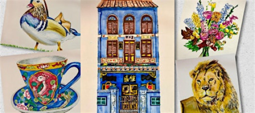 Pen Ink Drawing Course by Xiang Ling