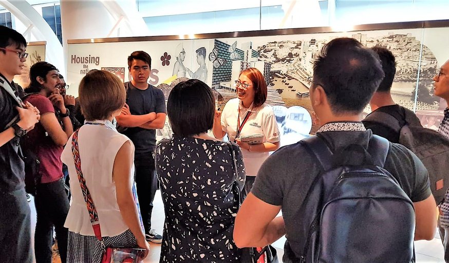 Join a mandarin tour of the Singapore City Gallery - 参加新加坡城市展览馆的中文导览游
