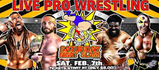 Live Pro Wrestling: ASWA Saturday Night Slam 2026!