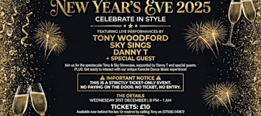 NEW YEARS EVE AT THE NELSON E14