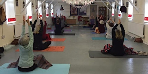Let's Yoga over Winter Panteg House