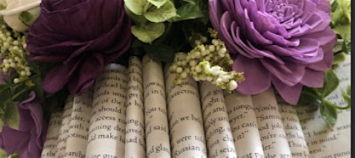 Book Flower Decoration