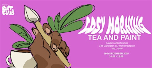 Cosy Morning Tea and Paint - Wolves Art Club