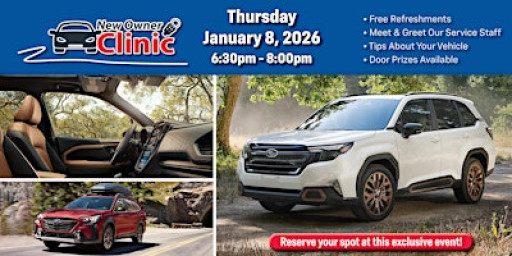 Gillman Subaru Southwest New Owner Clinic