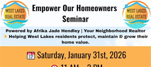 Empower Our Homeowners  Seminar