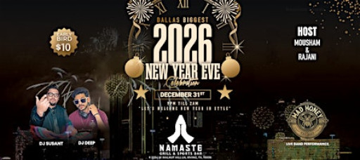 Dallas Biggest 2026 New Year Eve Celebration