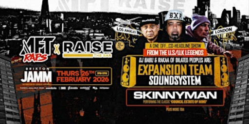 DJ Babu & Rakaa of Dilated Peoples: Expansion Soundsystem / Skinnyman Live