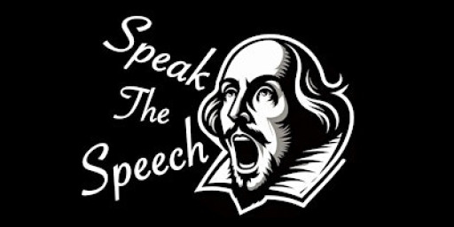 Speak The Speech - Wednesday 7th January 2026
