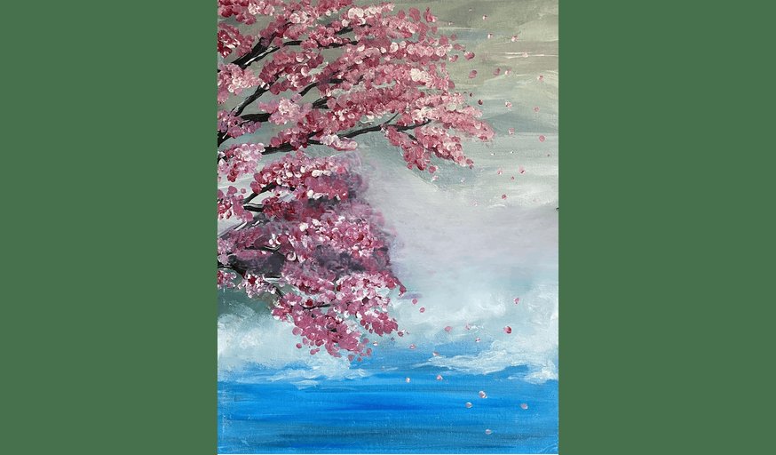 Cherry Blossom - Paint and Sip in Washington, D.C. | Classpop!™
