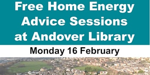 Free Home Energy Advice Sessions at Andover Library