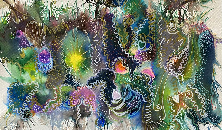 Doodling art workshop with a difference!