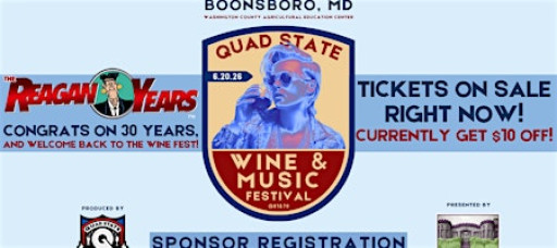 Quad State Wine & Music Fest 2026 Sponsor Registration