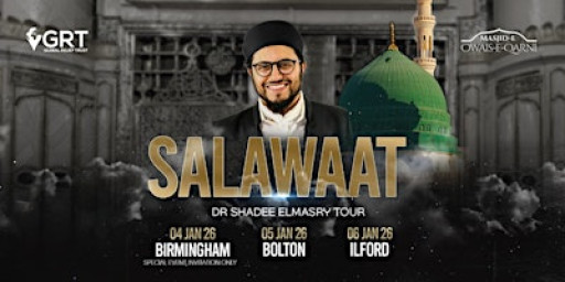 Join Salawat Seminar With Dr Shadee Elmasry and Interactive Q & A