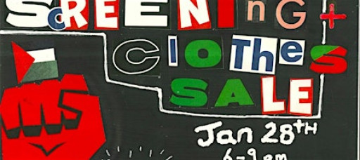 Screening and Clothes Sale