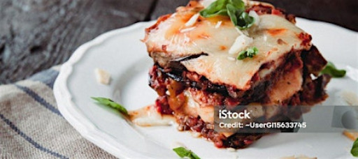 Cooking w Chef Jean Lanahan-Bruschetta, Eggplant Parmesan, Bananas Flambe