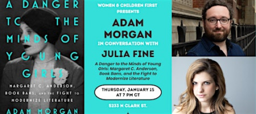Book Launch: A Danger to the Minds of Young Girls by Adam Morgan