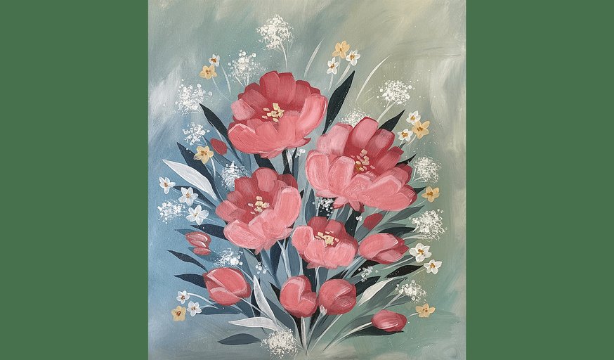 Blossoming Joy - Paint and Sip in Tyler | Classpop!™