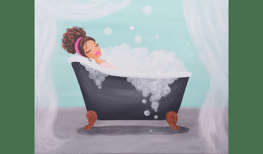 Bubble Bliss - Paint and Sip in Tyler | Classpop!™