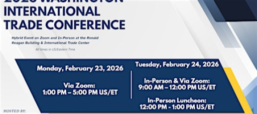 2026 Washington International Trade Conference