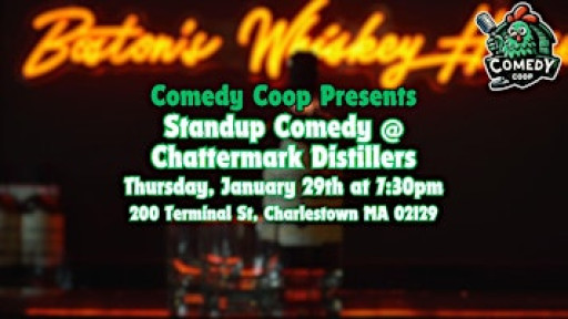 Comedy Coop Presents: Stand Up Comedy @ Chattermark Distillers