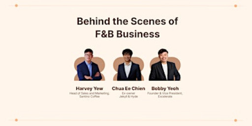 Behind the scenes of F&B business