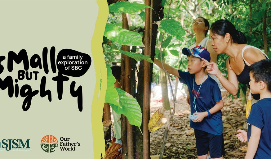 Small but Mighty: A Family Exploration @ Botanic Gardens