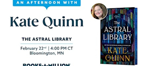 Kate Quinn: The Astral Library Release Event