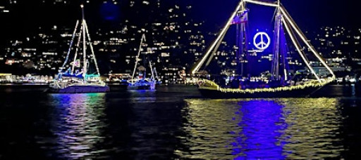 Sausalito Lighted Boat Parade and Fireworks 2026 aboard Schooner Freda B