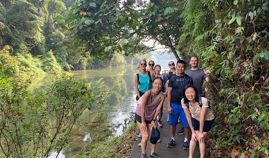 Rail Corridor 23km night walk for Charity