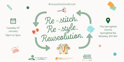 Re-stitch. Re-style. Reuseolution - Upcycling Workshop