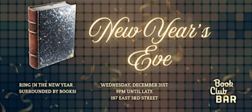 New Year's Eve at Book Club Bar!