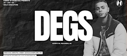 Kings of Bass presents DEGS (Hospital Records, UK)