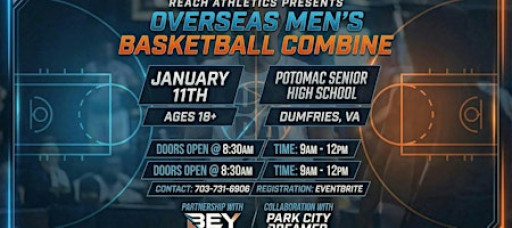 Reach Athletics Men's Basketball Overseas Combine