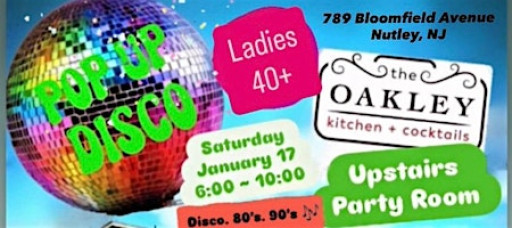 POP-UP DISCO: JOY Therapy for ladies 40+