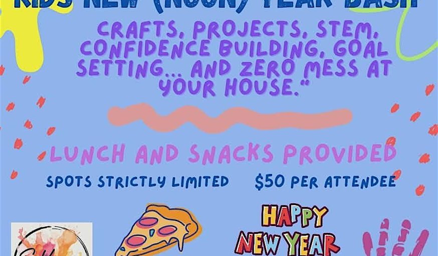 Kids Noon Year Art Camp